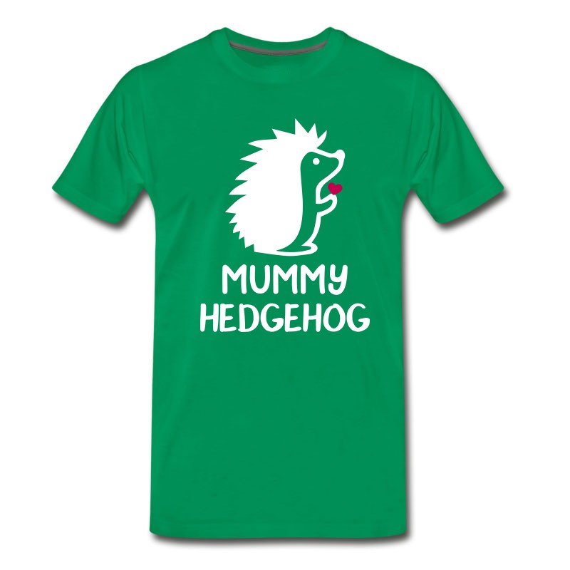 Men's Mummy Hedgehog T-Shirt