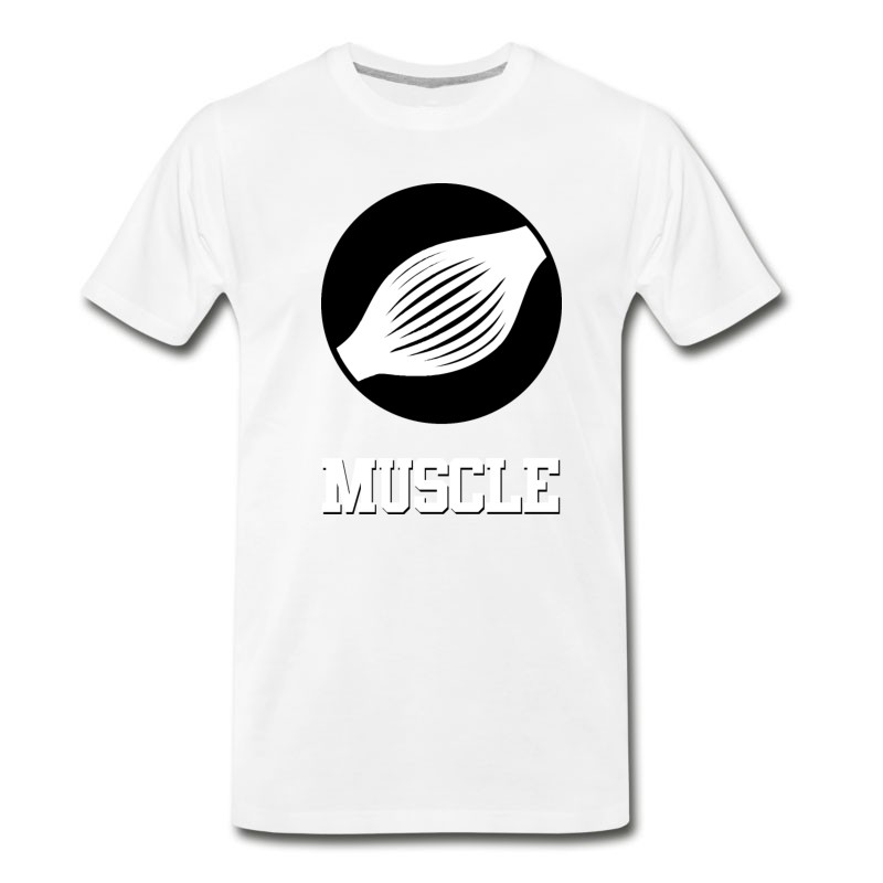 Men's Muscle Blak T-Shirt