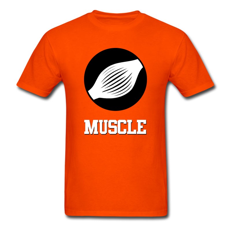 Men's Muscle Blak T-Shirt