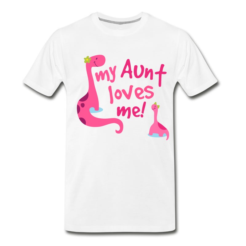 Men's My Aunt Loves Me Niece Gift T-Shirt