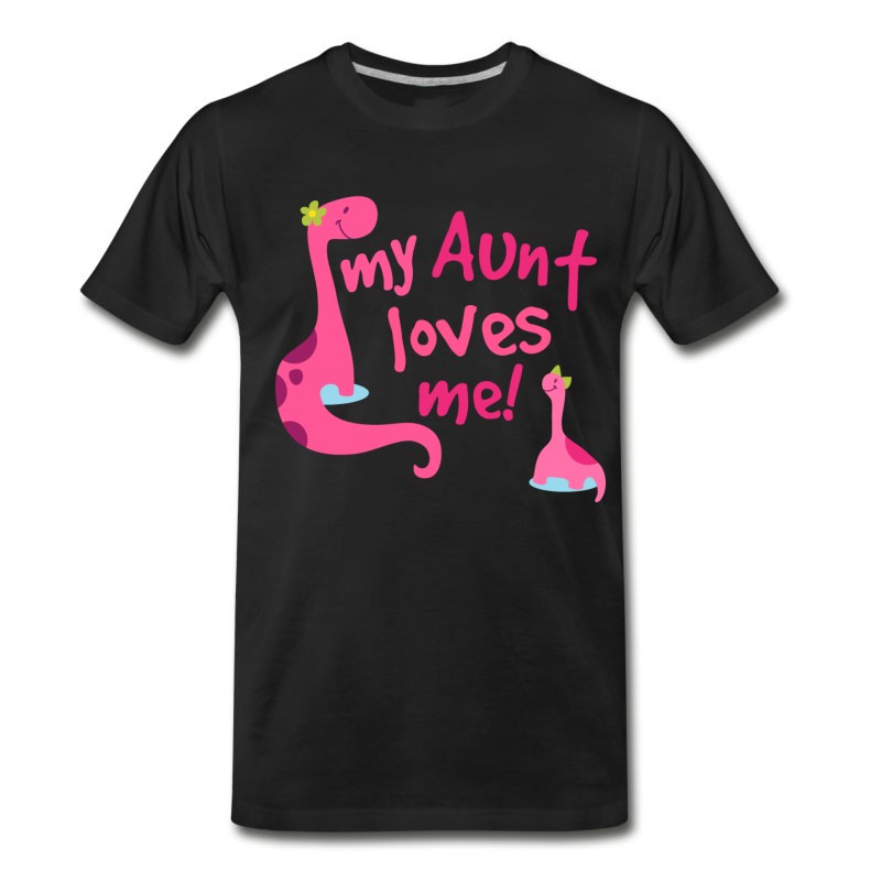 Men's My Aunt Loves Me Niece Gift T-Shirt