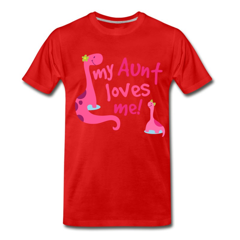 Men's My Aunt Loves Me Niece Gift T-Shirt