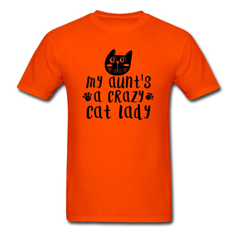 Men's My Aunt's A Crazy Cat Lady T-Shirt