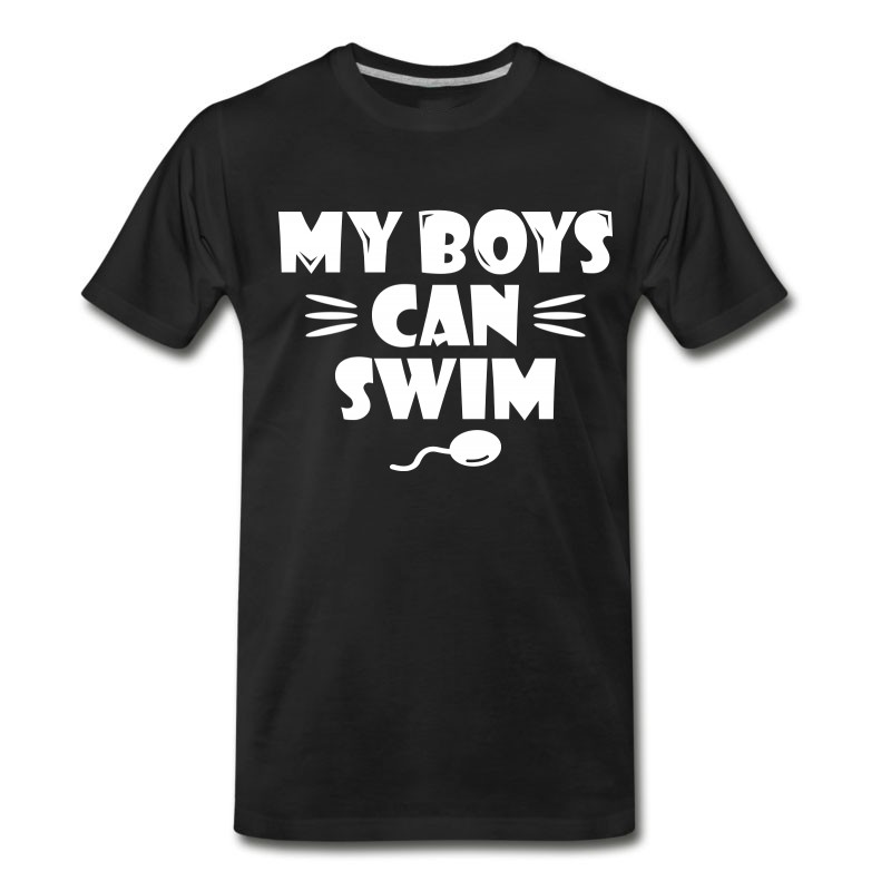 Men's My Boys Can Swim T-Shirt