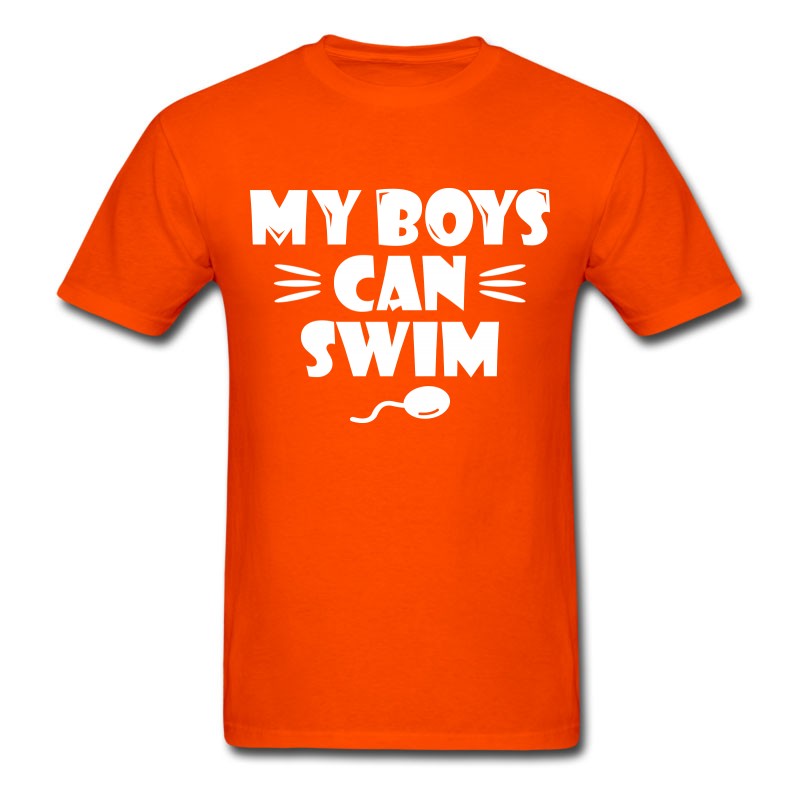 Men's My Boys Can Swim T-Shirt