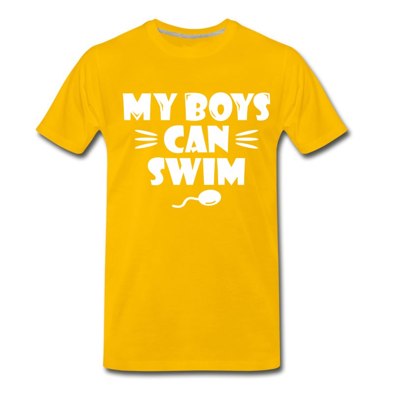 Men's My Boys Can Swim T-Shirt