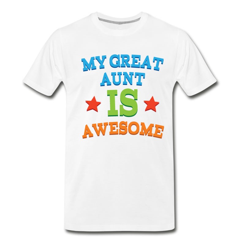 Men's My Great Aunt Is Awesome T-Shirt