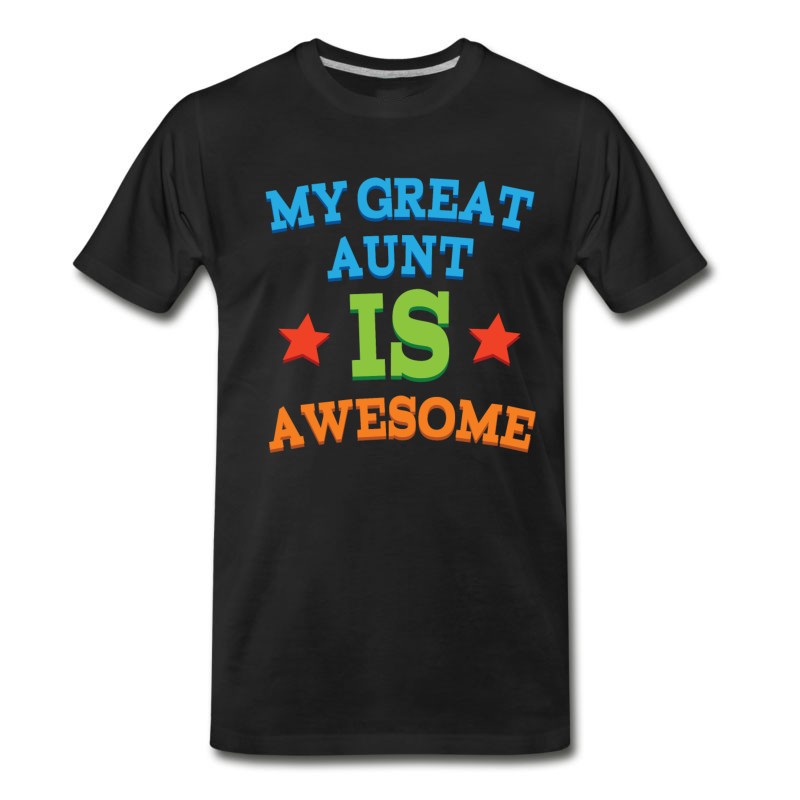 Men's My Great Aunt Is Awesome T-Shirt