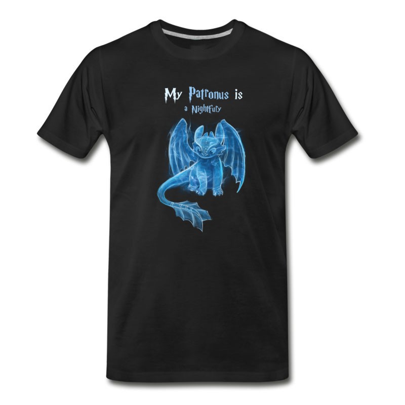 Men's My Patronus Is A Night Fury T Shirt T-Shirt