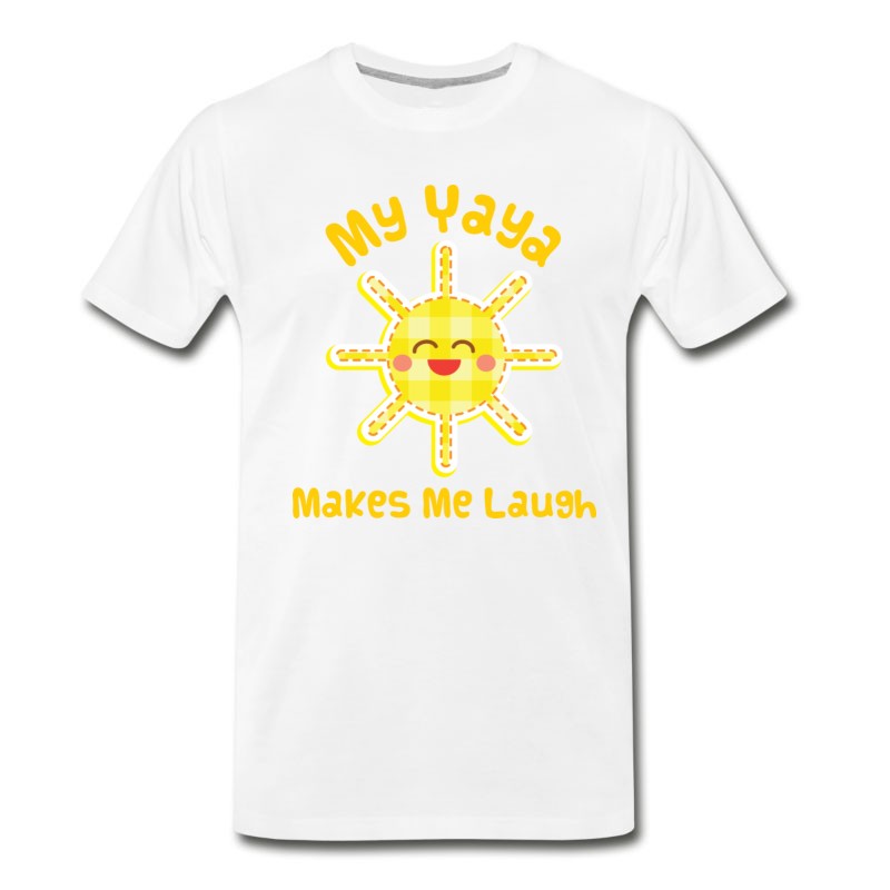 Men's My Yaya Makes Me Laugh T-Shirt