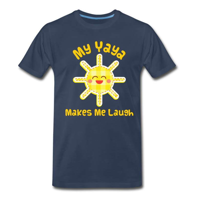 Men's My Yaya Makes Me Laugh T-Shirt