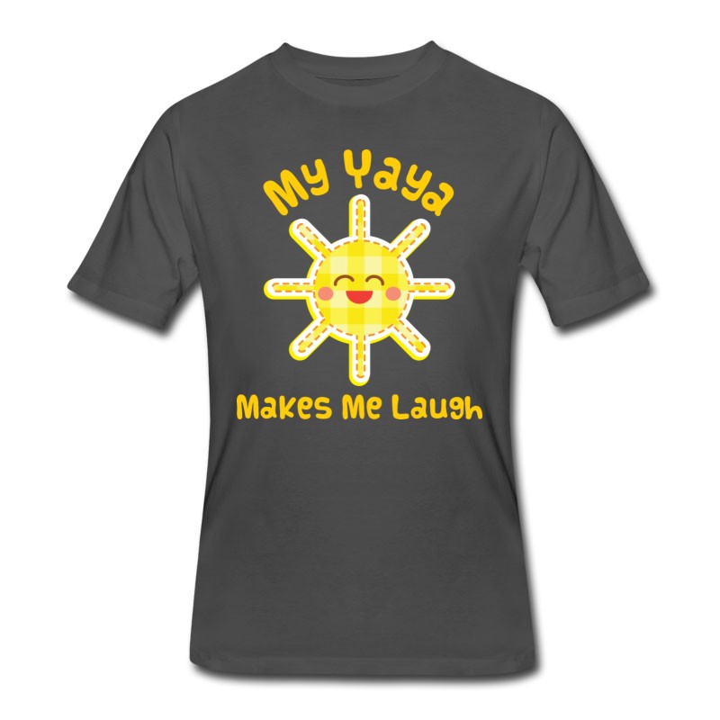 Men's My Yaya Makes Me Laugh T-Shirt