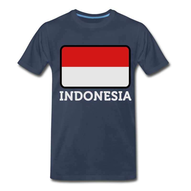 Men's National Flag Of Indonesia T-Shirt