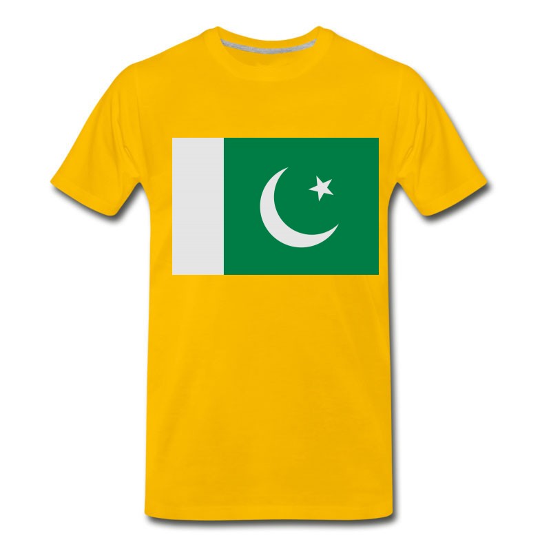 Men's National Flag Of Pakistan T-Shirt