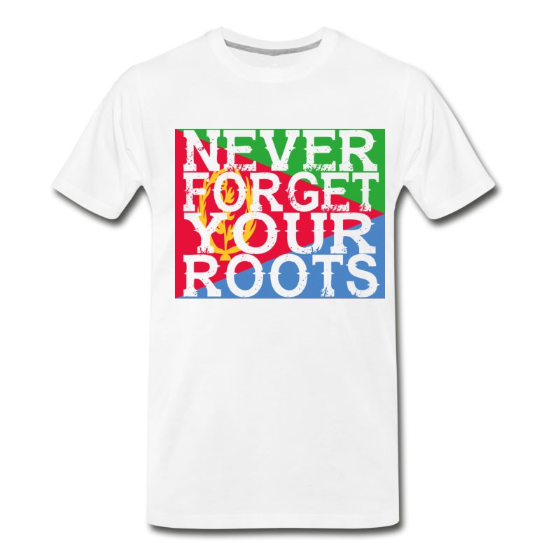 Men's Never Forget Roots Home Eritrea T-Shirt