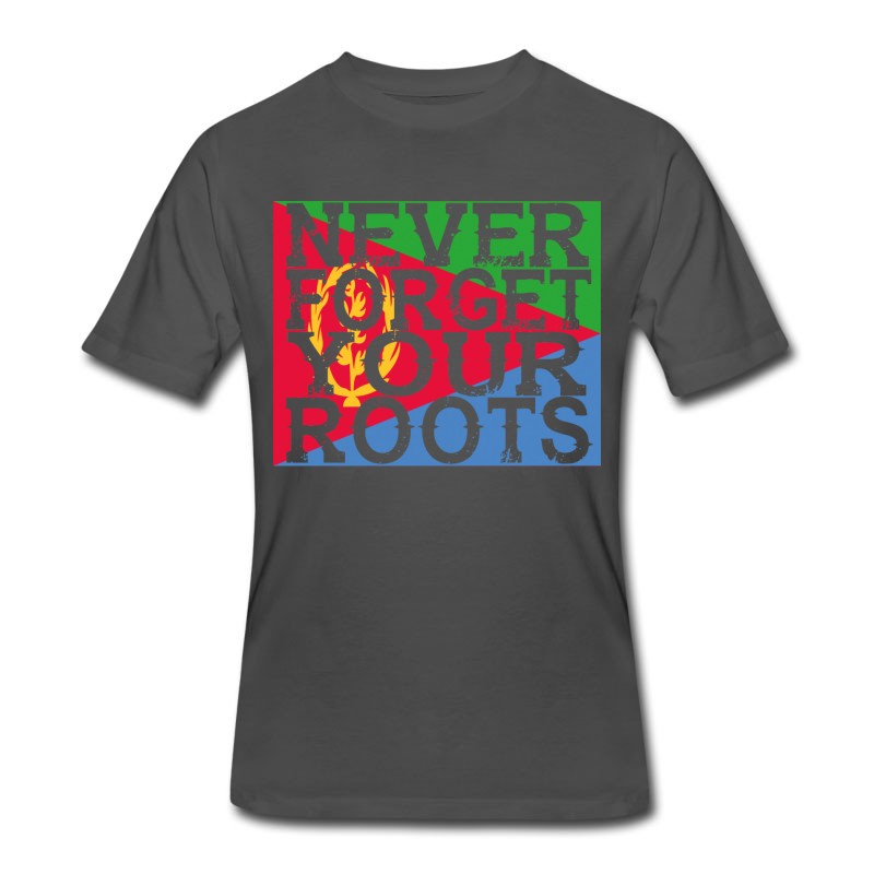 Men's Never Forget Roots Home Eritrea T-Shirt