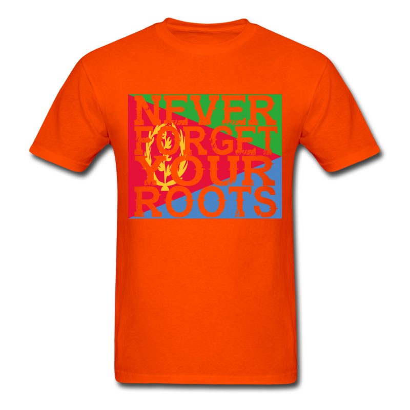 Men's Never Forget Roots Home Eritrea T-Shirt