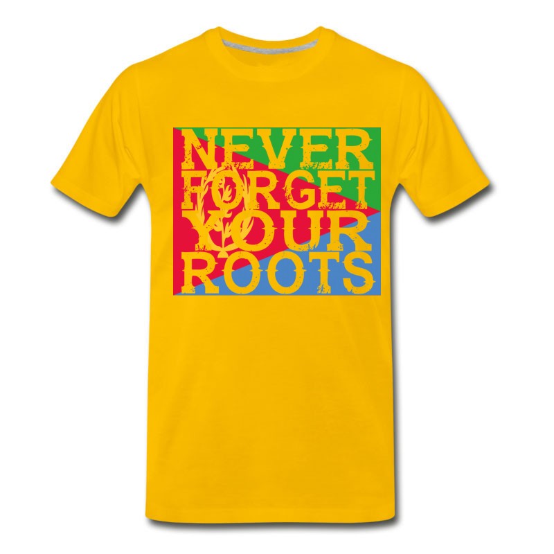 Men's Never Forget Roots Home Eritrea T-Shirt