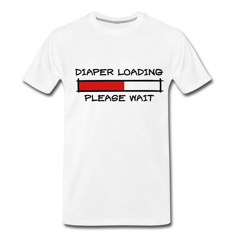 Men's New Diaper Loading T-Shirt