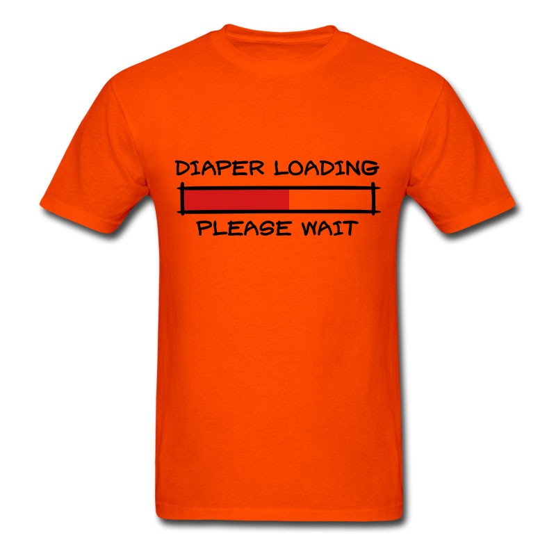 Men's New Diaper Loading T-Shirt