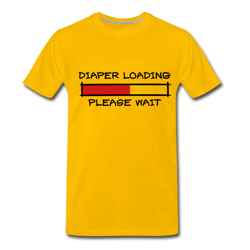 Men's New Diaper Loading T-Shirt