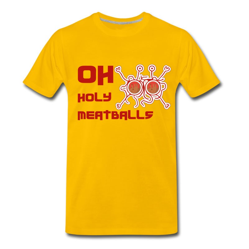 Men's OH HOLY MEATBALLS T-Shirt