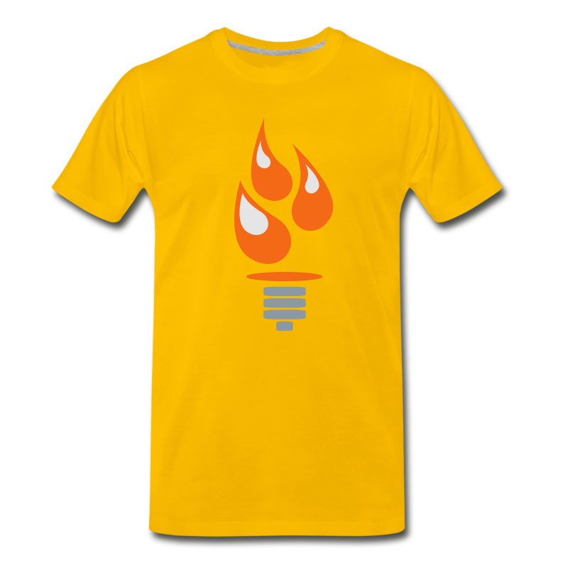 Men's Oil Lightbulb T-Shirt