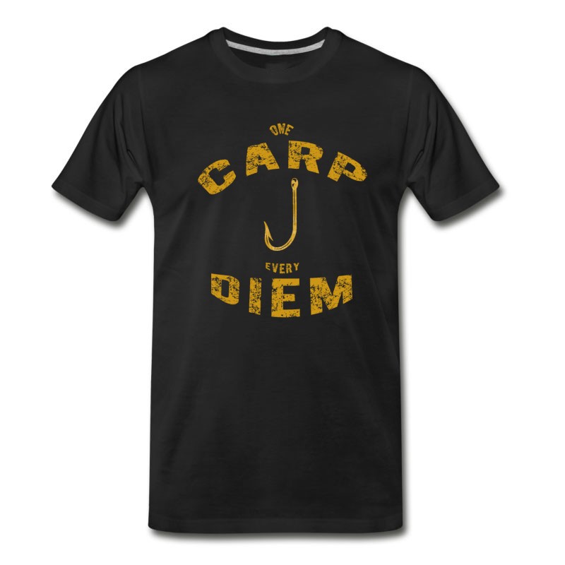 Men's One Carp Every Diem- Fishing Lovers Gift T-shirt T-Shirt