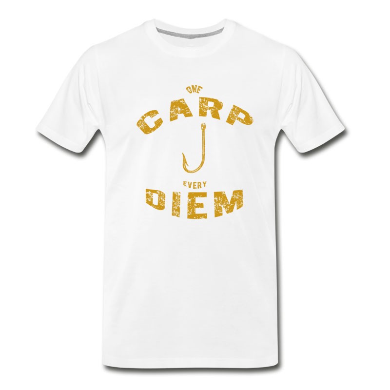 Men's One Carp Every Diem- Fishing Lovers Gift T-shirt T-Shirt