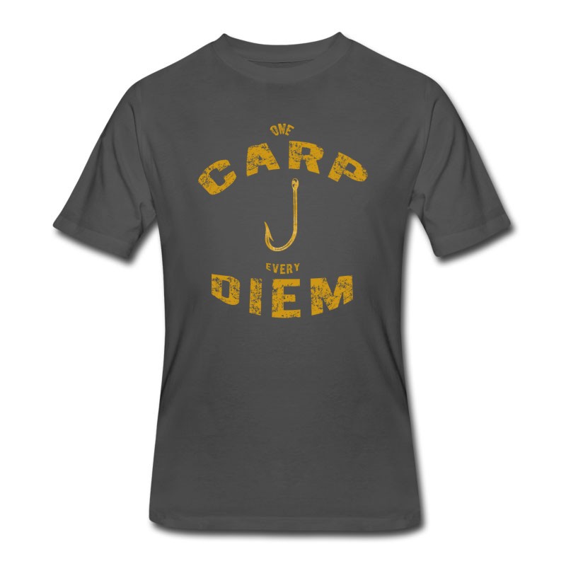 Men's One Carp Every Diem- Fishing Lovers Gift T-shirt T-Shirt