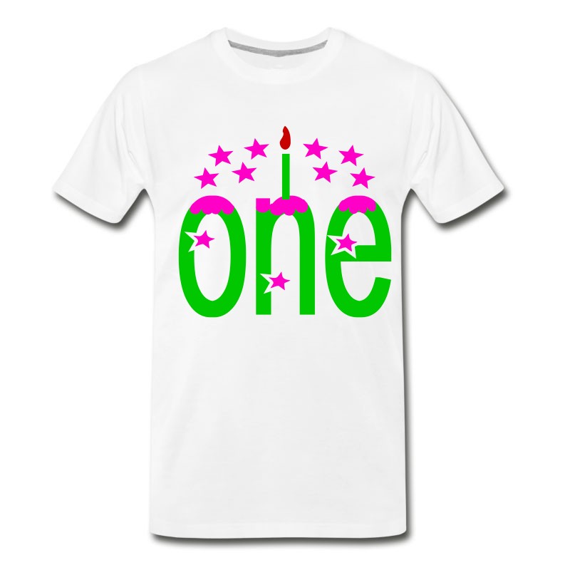 Men's One With Candle And Frosting T-Shirt