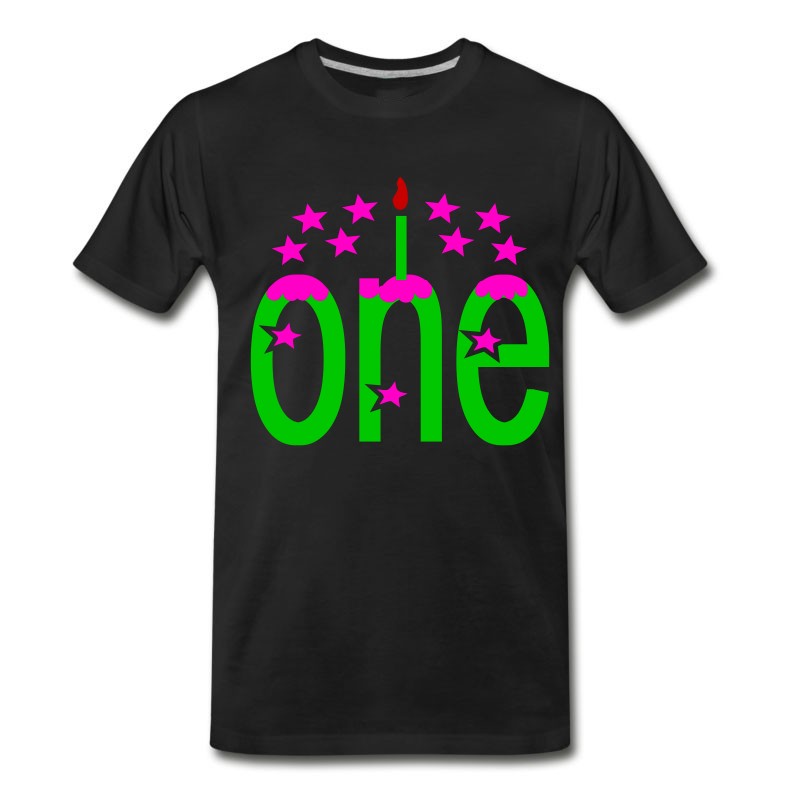 Men's One With Candle And Frosting T-Shirt