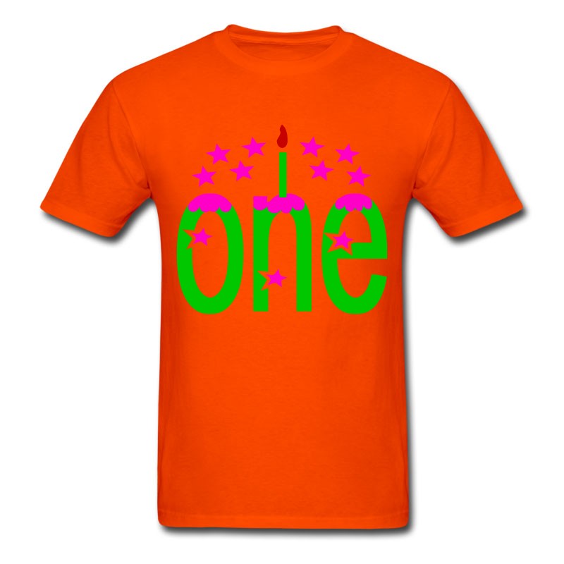 Men's One With Candle And Frosting T-Shirt