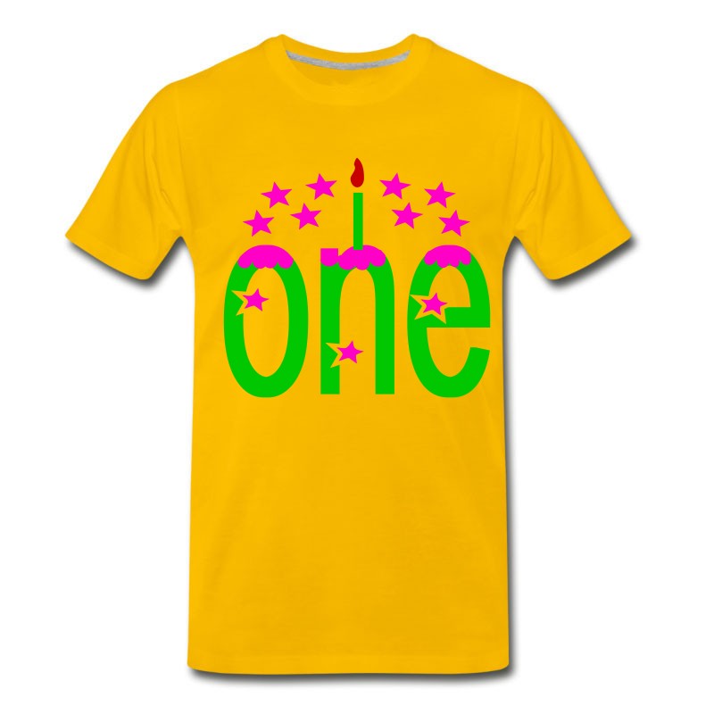 Men's One With Candle And Frosting T-Shirt