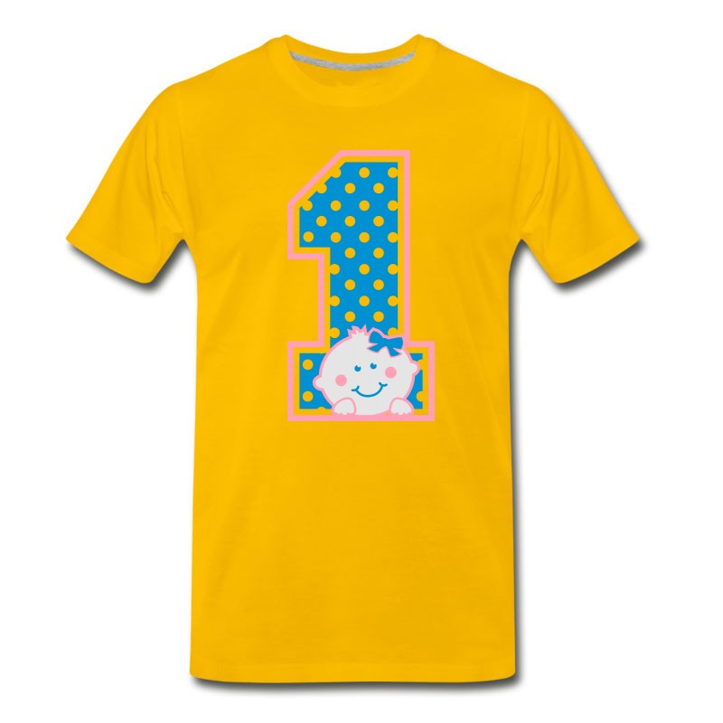 Men's One Year - Birthday Girl T-Shirt