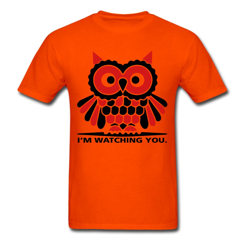 Men's Owl_WatchingU T-Shirt