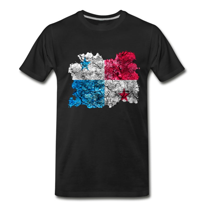 Men's Panama Vintage Flag T-Shirt