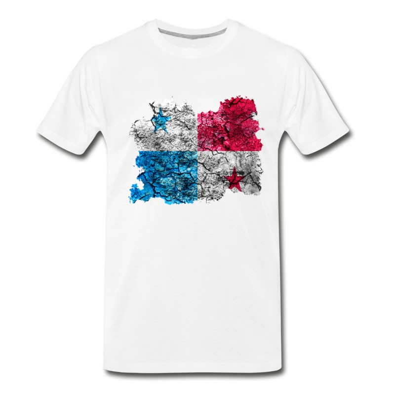 Men's Panama Vintage Flag T-Shirt