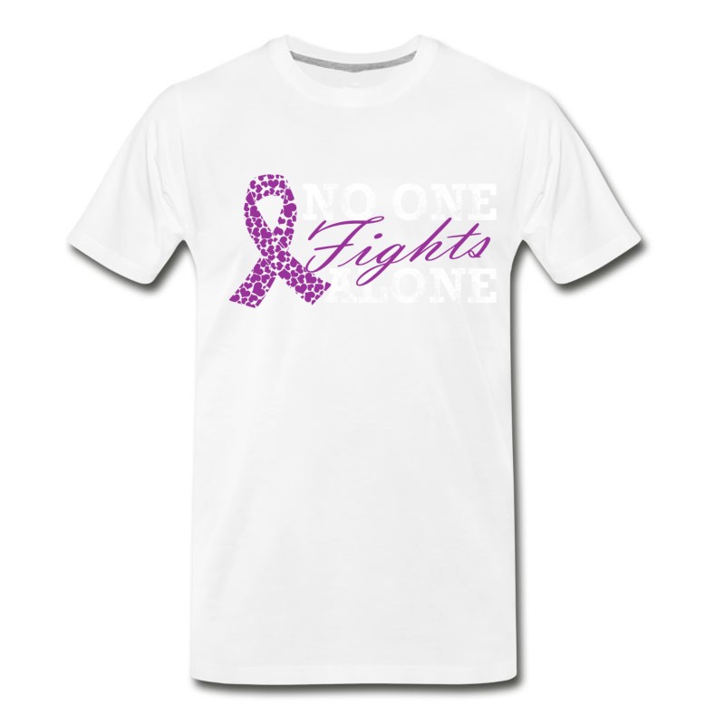 Men's Pancreatic Leiomyosarcoma Cancer Chemo Shirt Gift T-Shirt