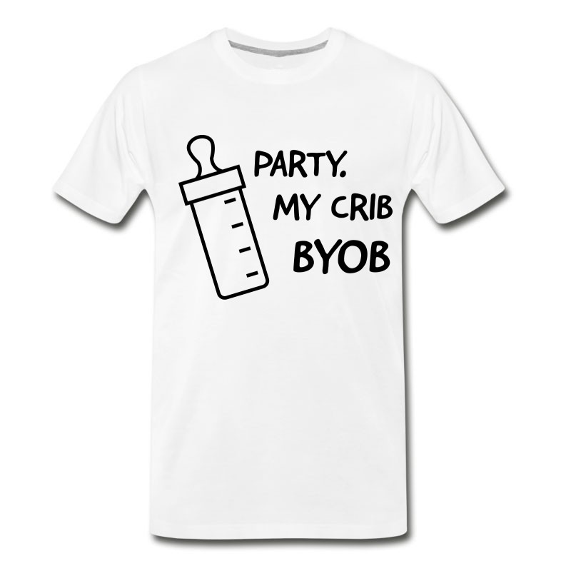 Men's Party My Crib BYOB T-Shirt