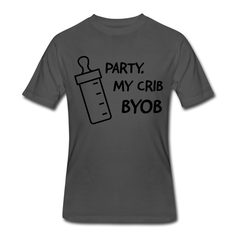 Men's Party My Crib BYOB T-Shirt