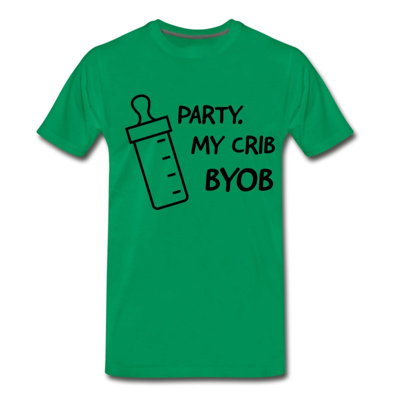 Men's Party My Crib BYOB T-Shirt