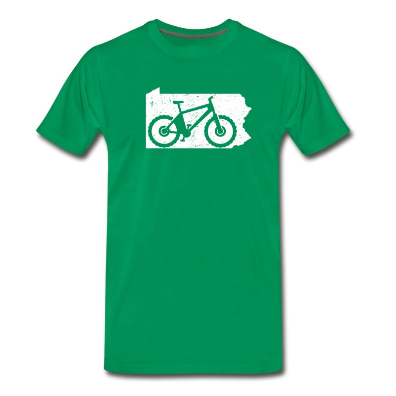 Men's Pennsylvania Mountain Bike T-Shirt