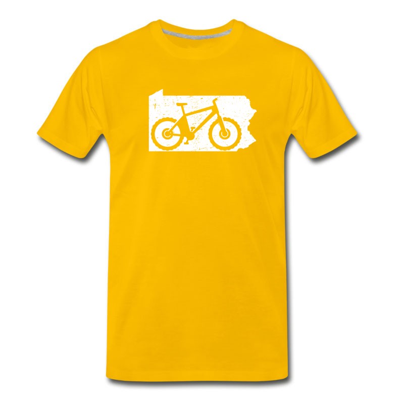 Men's Pennsylvania Mountain Bike T-Shirt