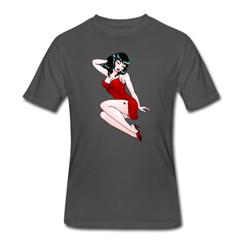 Men's Pin Up Girl Gifts & Shirts Retro 50s Pinup Shirts T-Shirt