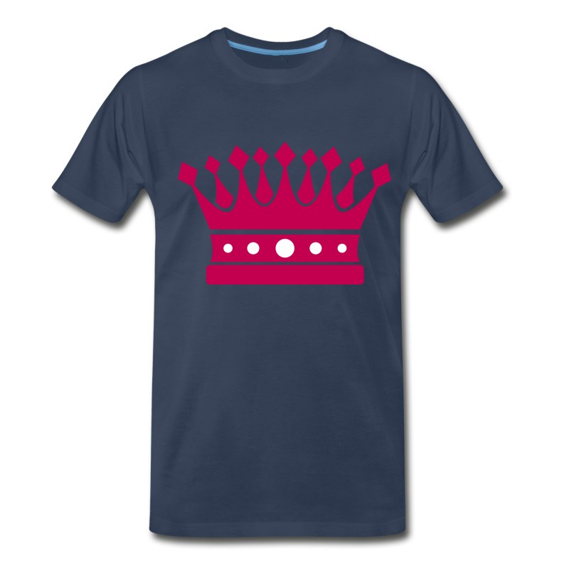 Men's Pink Crown T-Shirt