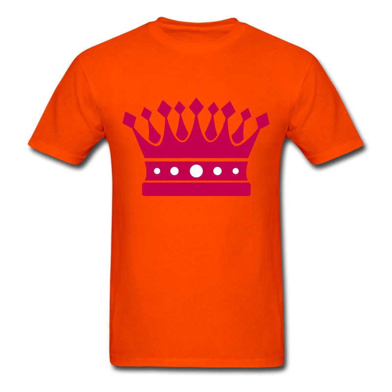 Men's Pink Crown T-Shirt