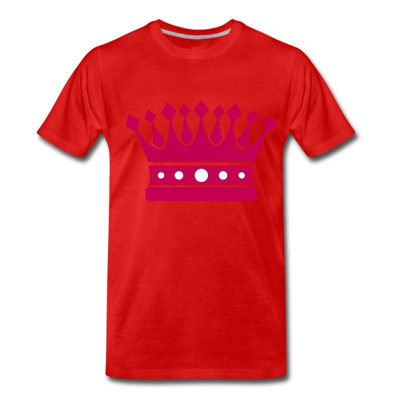 Men's Pink Crown T-Shirt