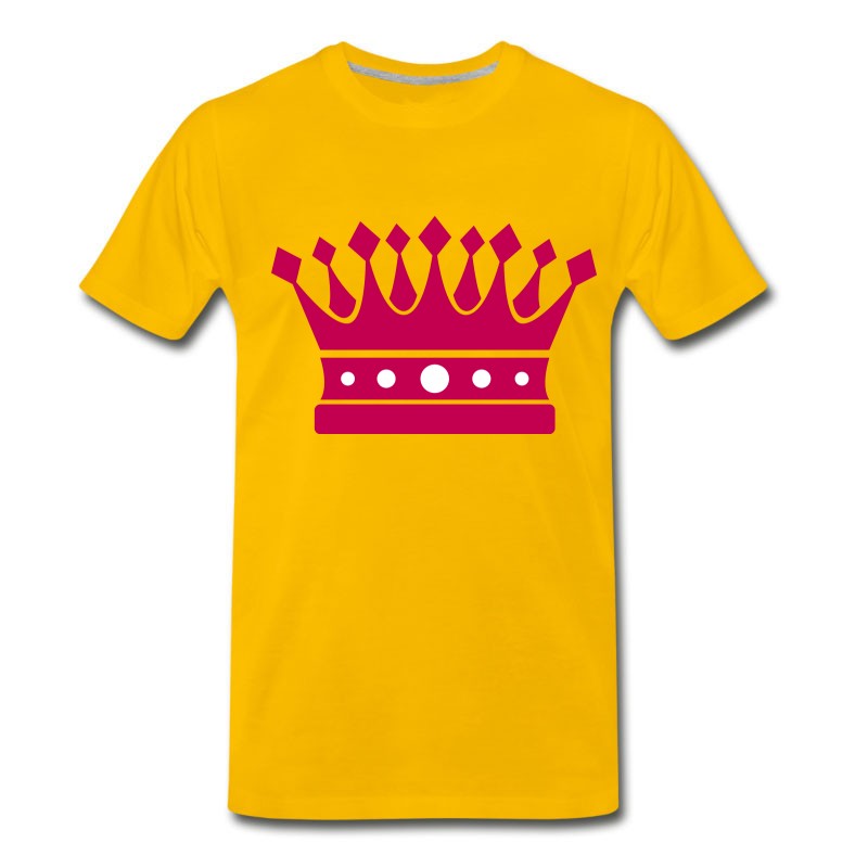 Men's Pink Crown T-Shirt