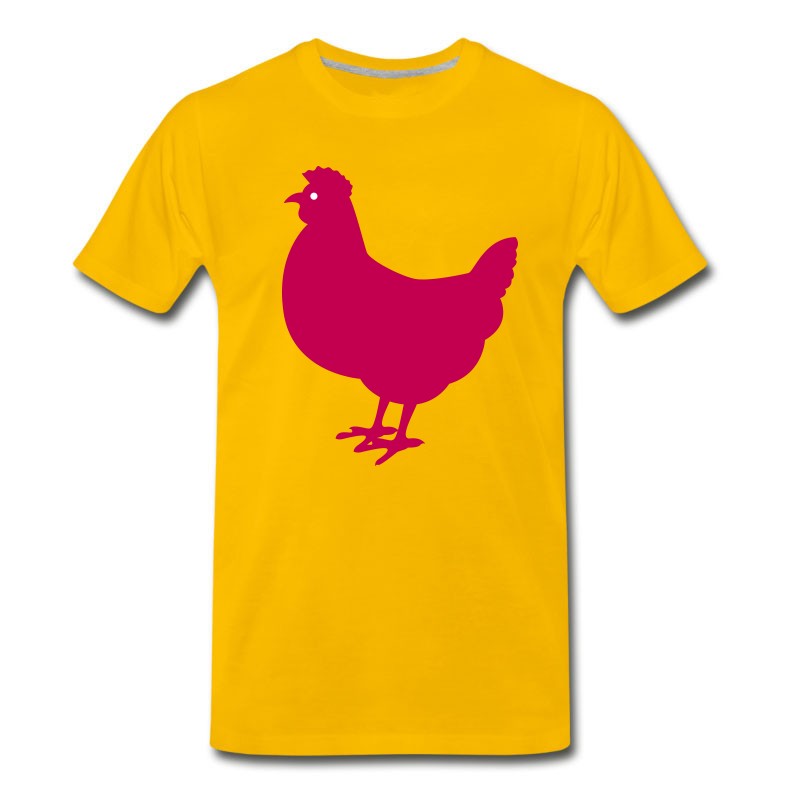 Men's Pink Hen T-Shirt